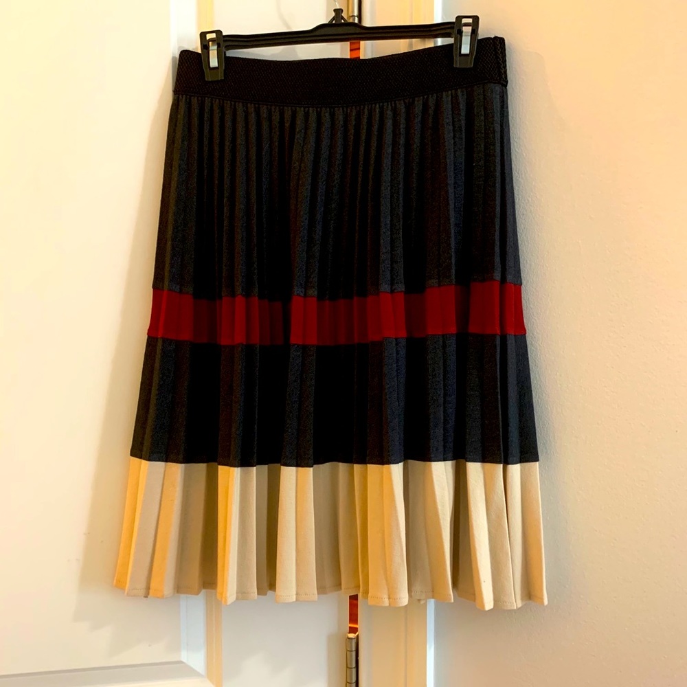 Paniz large pleated skirt with elastic waistband